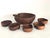 Mid-Century Modern Mid 20th Century Teak Wood Apple Shaped Salad Bowls, 6 Pieces For Sale - Image 3 of 10