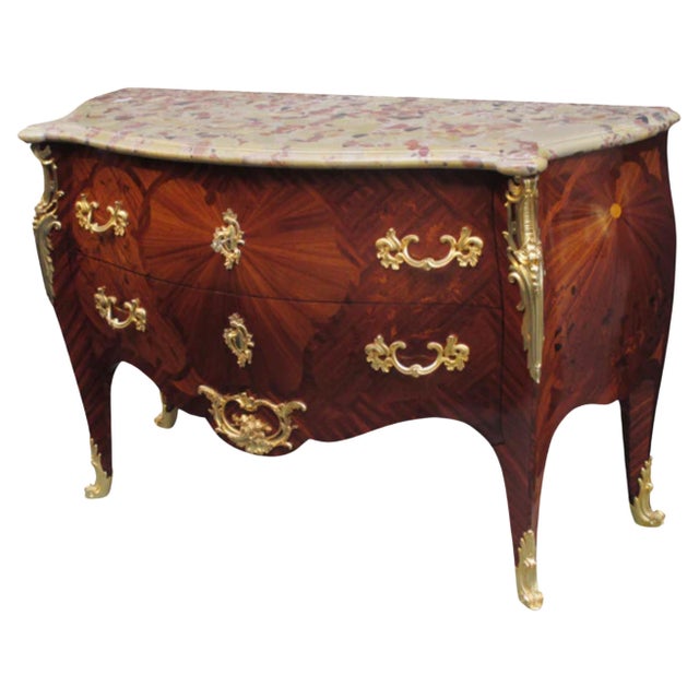Paul Sormani Louis XV Style Chest Comode France 1885. For Sale - Image 15 of 18