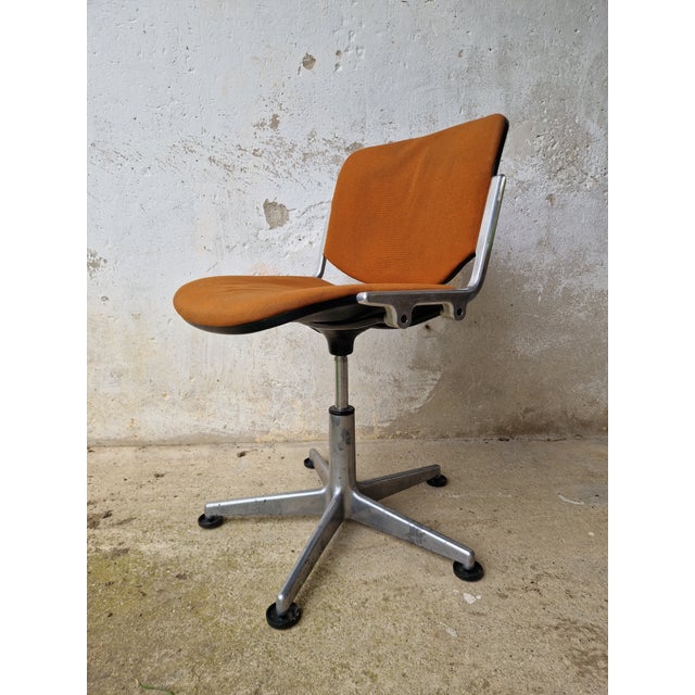 Vintage DSC 106 Office Chair from Anonima Castelli, 1970s For Sale - Image 9 of 12