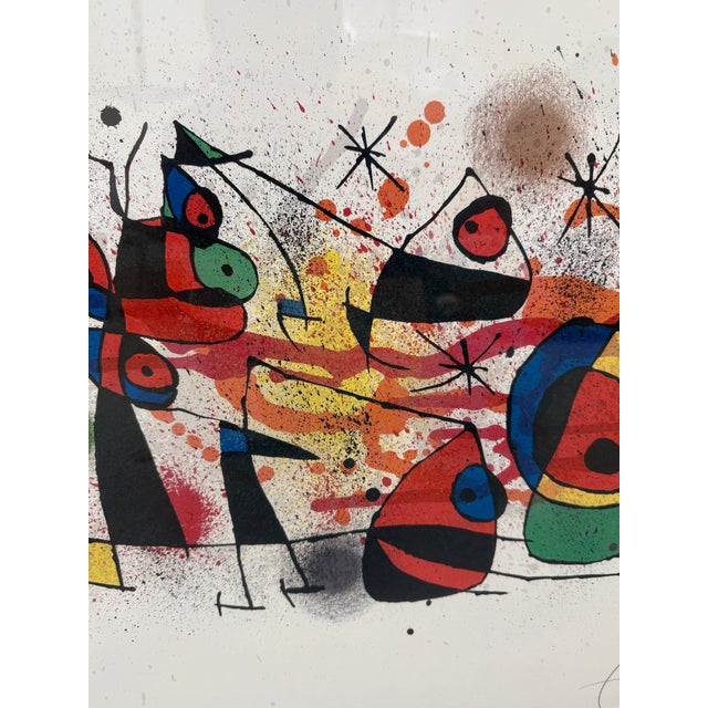 1990s After Joan Miro Ceramiques Lmt. Ed. Lithograph, Facsimile Signature For Sale - Image 5 of 12