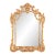 French Rococo Style Carved and Gesso Wood Mirror, Large Scale For Sale