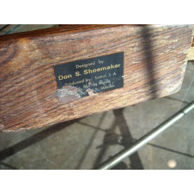 Don S. Shoemaker Don Shoemaker Salt and Pepper Set With Tray of Rosewood, Oak and Mixed Woods For Sale - Image 4 of 6