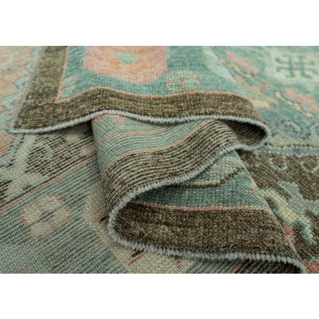Turkish Oushak Rug 7'11" x 10'2" #20044 For Sale In Houston - Image 6 of 8