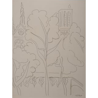 Henri Matisse, The Towers of Notre Dame, Original Signed Engraving For Sale