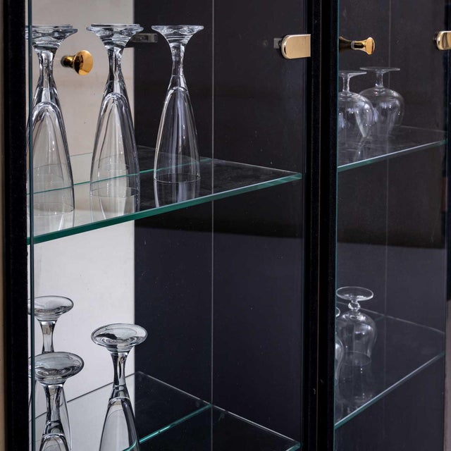 Hollywood Regency Bar with Counter, 1970s, Set of 4 For Sale - Image 13 of 16