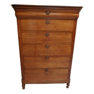Antique Chiffoniere Chest of Drawers For Sale