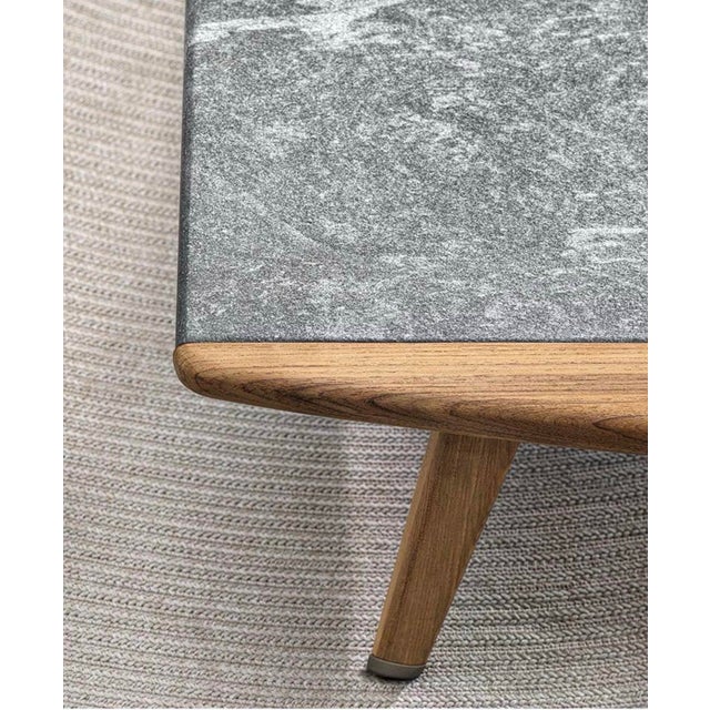 Modern Minotti Fynn Outdoor Coffee Table For Sale - Image 3 of 11