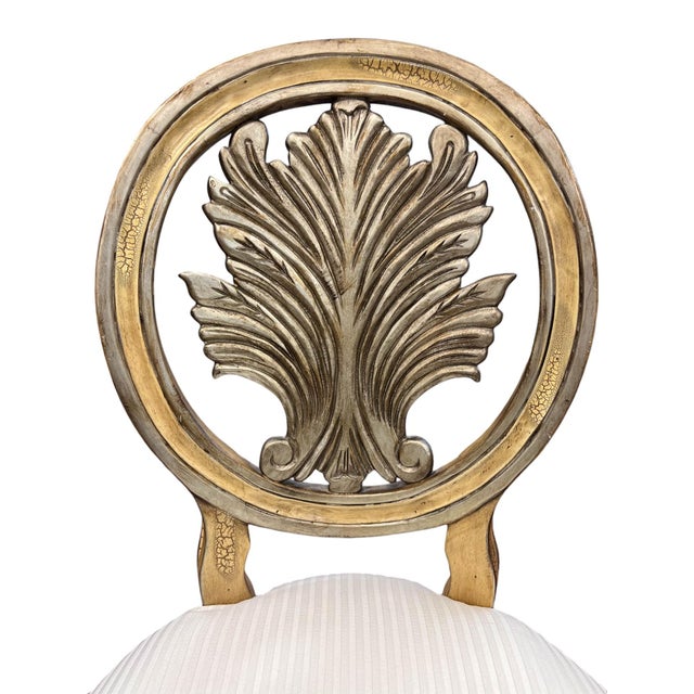 Set of Six Louis XVI Style “Chaise en Médaillon” Dining Chairs For Sale - Image 13 of 18