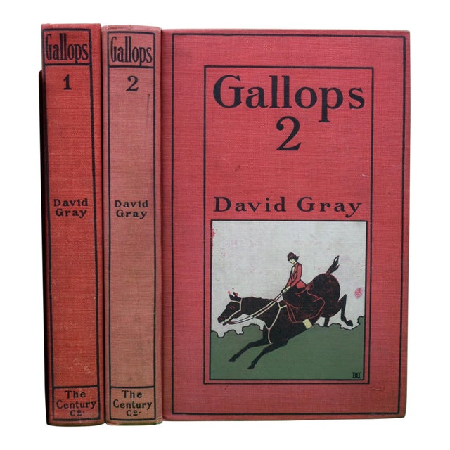 "Gallops 1 & 2" 1904 Gray, David (Inscribed) For Sale
