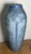 American Rare 1919 Sadie Irvine for Newcomb College Pottery "Moon & Pine Trees" Matte Glaze Vase For Sale - Image 3 of 8