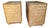 Dixie Vintage Faux Bamboo Pair of 2 Nightstands With Herringbone Parquet Rattan Fronts, in the Style of Dixie For Sale - Image 4 of 13