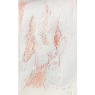 1996 James Bone Male Nude From the Rear For Sale