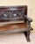 20th Century Spanish Carved Wood Bench with Barley Twist Legs, 1920 For Sale - Image 14 of 17