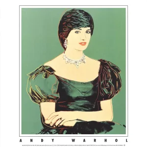 1998 Andy Warhol Princess Diana Lithograph