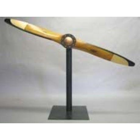 Authentic Sensenich Brothers wooden aircraft propeller, originally produced for the 1940s Cessna AT-17 Bobcat, also known...
