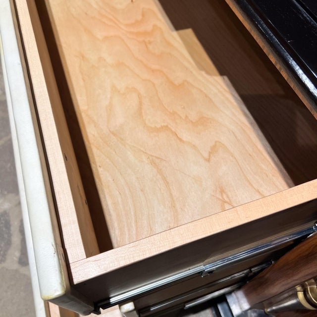 1940s French Neoclassical Dresser Goatskin Bronze For Sale - Image 11 of 11