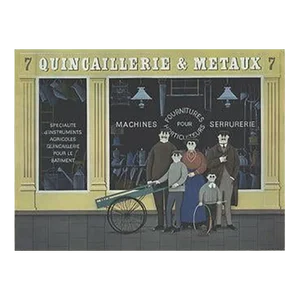 Jan Balet Quincaillerie & Metaux - Signed