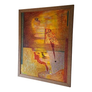 Corporate / Executive Office / Home - Monumental 8ft One of a Kind Original Painting by Bruce B Jefferson For Sale