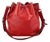 Louis Vuitton Castillian Red Epi Noe Drawstring Bucket Bag For Sale