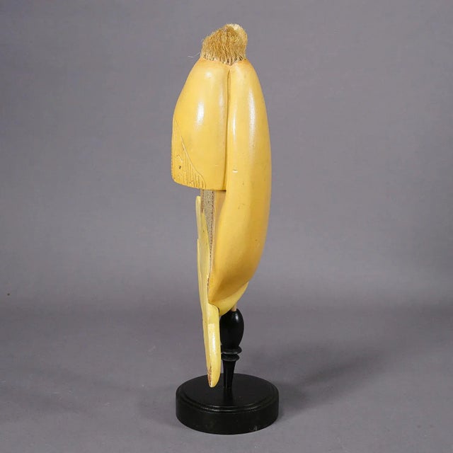 Antique Teaching Model Longitudinal Profile of the Grain A great antique hand-painted model of the grain with removable...