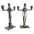 Jugendstil Candlesticks in Pewter by Achille Gamba from Hille, 1920, Set of 2 For Sale - Image 13 of 13