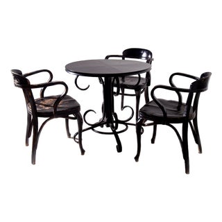 Art Deco Chairs by Michael Thonet, 1890s, Set of 4 For Sale