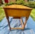 1970s Compact Solid Hardwood Writing Desk by Ethan Allen – Warm Minimalist Silhouette For Sale - Image 11 of 16