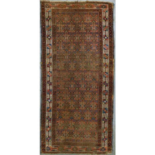 Antique Hand Knotted Persian Sarab Area Rug. 3'3"x 6'7" For Sale - Image 13 of 13