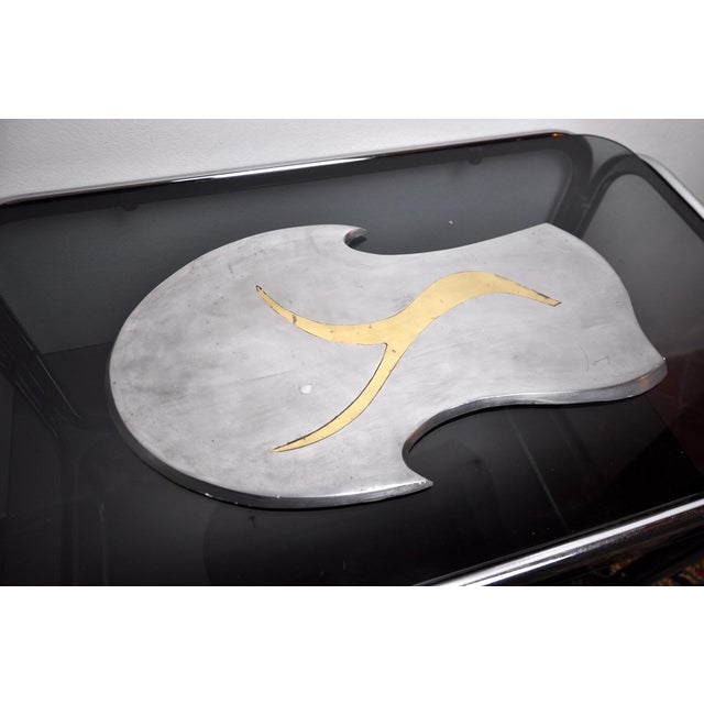 Brutalist Tray attributed to David Marshall, Spain, 1970s For Sale - Image 6 of 9