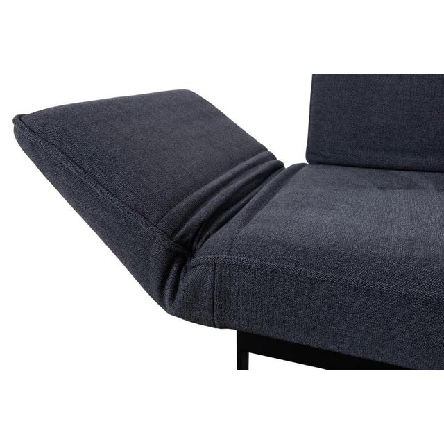 Rolf Benz Mera 386 Fabric Corner Sofa Grey Sofa Couch For Sale - Image 12 of 18