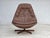 Metal Danish Adjustable Swivel Lounge Chair by Madsen & Schubell, 1970s For Sale - Image 7 of 18