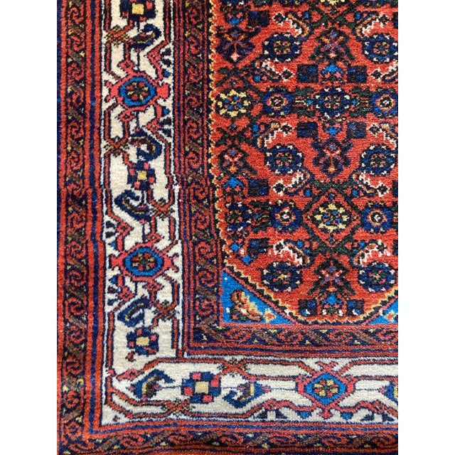 Vintage Hamadan Runner Rug, 1940s For Sale - Image 6 of 18