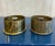 Early 20th Century Pair of Trench Art Catchalls or Ashtrays of Brass Artillery Shell Casings With Coins For Sale - Image 4 of 11