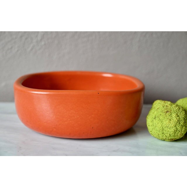 Mid-Century Glazed Ceramic Bowl, by Fernand Elchinger, France, 1950s For Sale - Image 14 of 14
