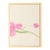 2025 D2 Abstract Painting of a Pink Hydrangea, Framed For Sale