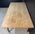 Large Vintage Farmhouse Dining Table in Pine, 1940 For Sale - Image 9 of 15