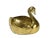 Vintage Brass Swan Planter Brass Waterbird Vase Figurine For Sale
