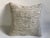 Vintage Turkish Handmade White Kilim Pillow For Sale In Phoenix - Image 6 of 6
