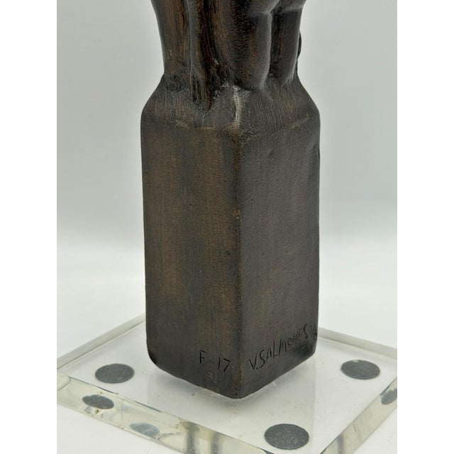 Victor Salmones “Momento Eterno” Figurative Nude Bronze Sculpture, Signed For Sale - Image 10 of 18