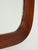Brown Danish Wall Mirror in Mahogany, 1950s For Sale - Image 8 of 10