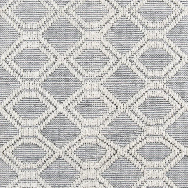 Textile Momeni Contemporary Indoor/Outdoor Hermosa Rug in Grey, 2'3" x 8' Runner For Sale - Image 7 of 8