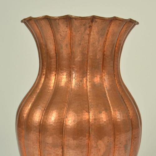 Large Copper Amphora Vase by Egidio Casagrande, Italy, 1950s For Sale - Image 17 of 18