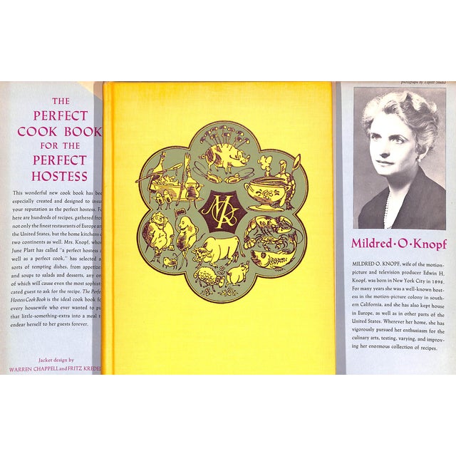 Traditional "The Perfect Hostess Cook Book" 1958 Knopf, Mildred O. For Sale - Image 3 of 9