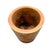 Wood Vintage Hand-Painted Turned Wood Cachepot / Planter For Sale - Image 7 of 12