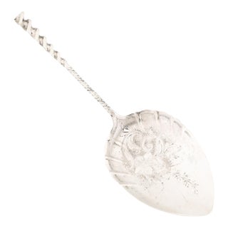 Arts & Crafts Movement Sterling Silver Cake Server Signed Whiting Manufacturing For Sale