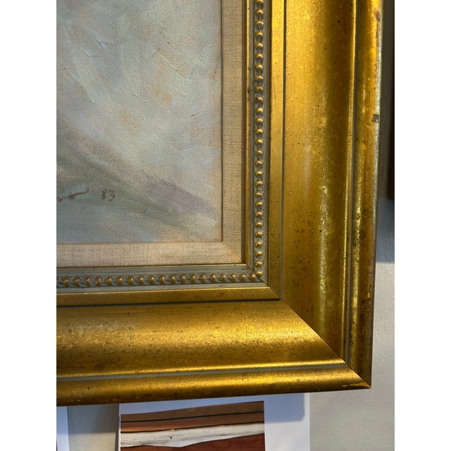 Large Original Winter Scene by New Hope Impressionist Michael Autorino For Sale - Image 10 of 10