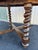 Early 20th Century Antique Victorian Quartersawn Oak Barley Twist Extension Dining Table- Refinished For Sale - Image 5 of 12