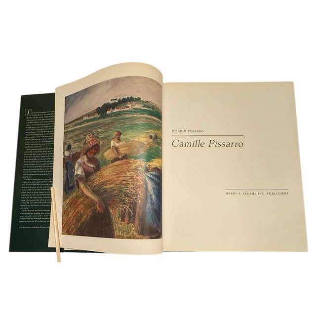 1990s Camille Pissarro by Joachim Pissarro 1993 H. N. Abrams Hardcover Art Book 205 Color Plates For Sale - Image 5 of 12