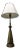 Rembrandt Solid Brass Table Lamp and Shade - a Pair For Sale