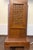 Contemporary Vintage Wood & Cane Table Lamp With Rectangular Shade For Sale - Image 3 of 6